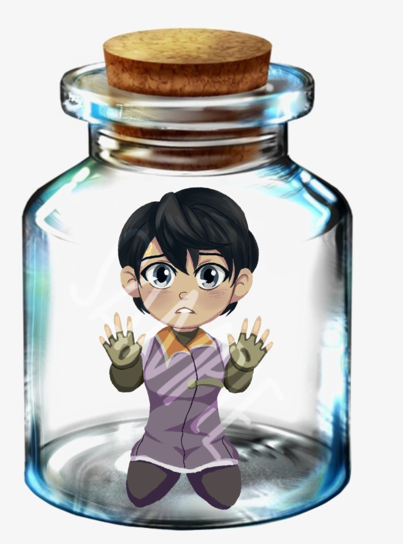 Jar Transparent Water Anime Pictures Png Jar Png Transparent - Link In A Fairy Bottle, transparent png #2929054