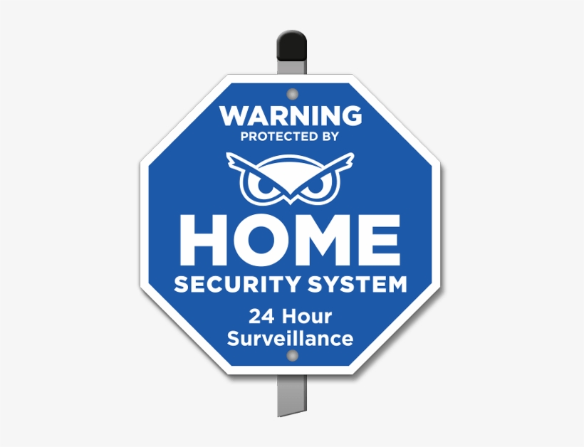 Home Security Sign Onwe Bioinnovate Co - Security, transparent png #2929245