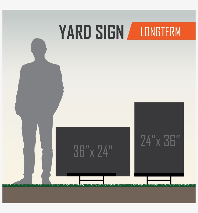 Yard-sign - Poster, transparent png #2929276