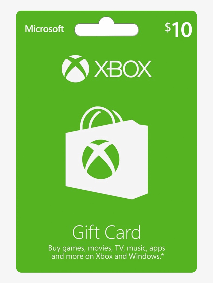 Gift Cards - $50 Microsoft Gift Card, transparent png #2929884