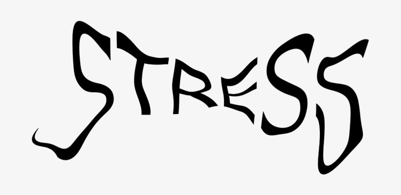 Blessed To Be Stressed - Stress Brain Transparent Background, transparent png #2929956