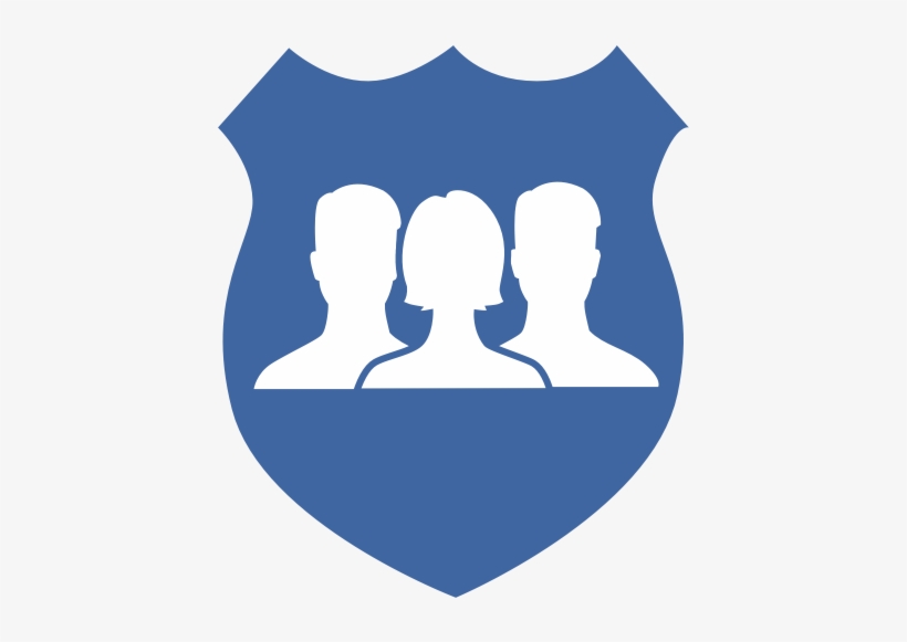 Facebook Security Badge Police People Profile Security - Emblem, transparent png #2930046