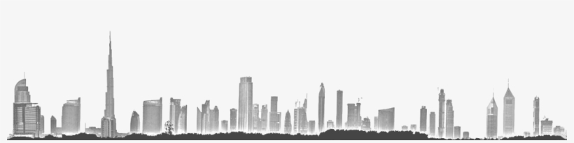 Footer - Uae Skyline Png, transparent png #2930290