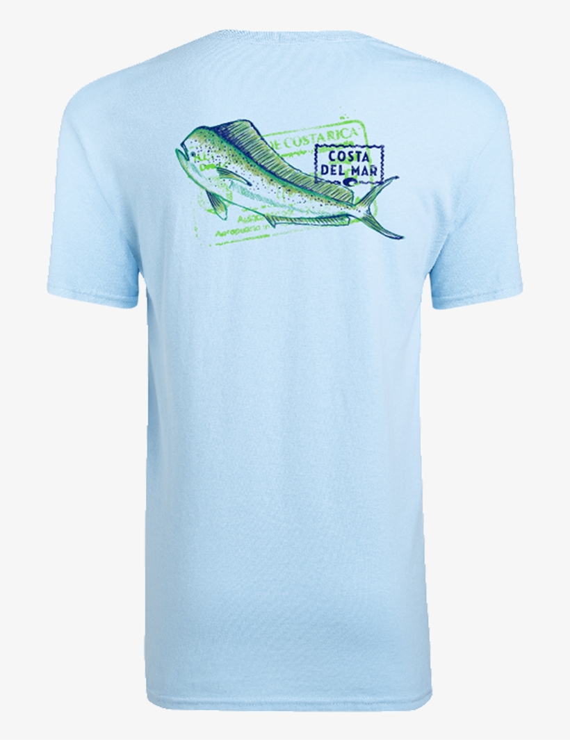 Costa Del Mar Herradura In Sky, Size S, Angle - T-shirt, transparent png #2930456
