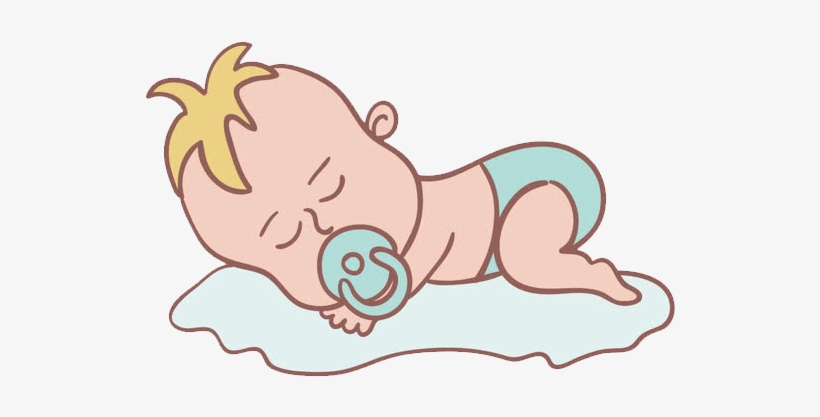 Euclidean Vector - Vector Sleeping Baby, transparent png #2930832