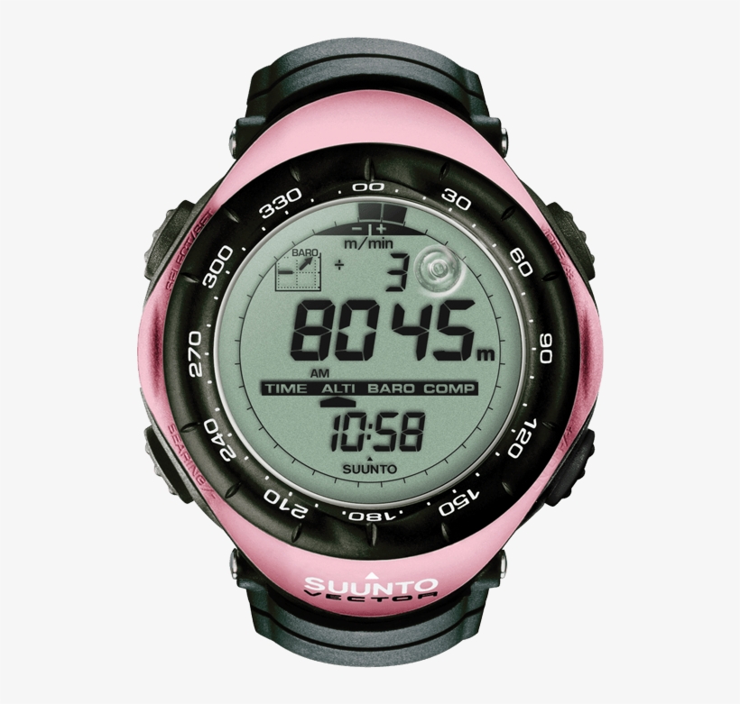 Vector Baby Pink Sport Watch | Suunto, transparent png #2930891