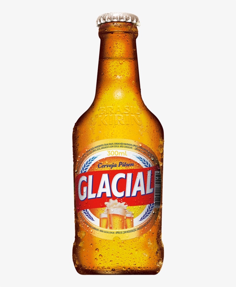 Glacial Lança Garrafa Retornável De 300 Mililitros - Cerveja Glacial 300ml, transparent png #2930942