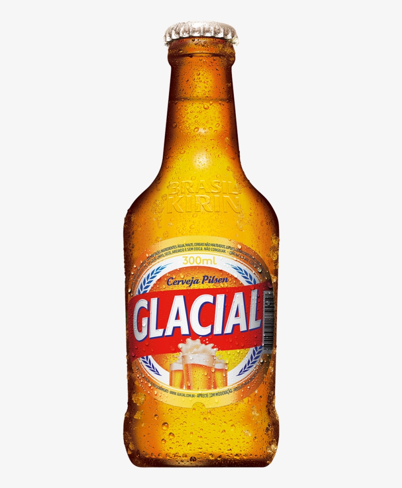 Glacial Lanca Garrafa Retornavel De 300 Mililitros Cerveja