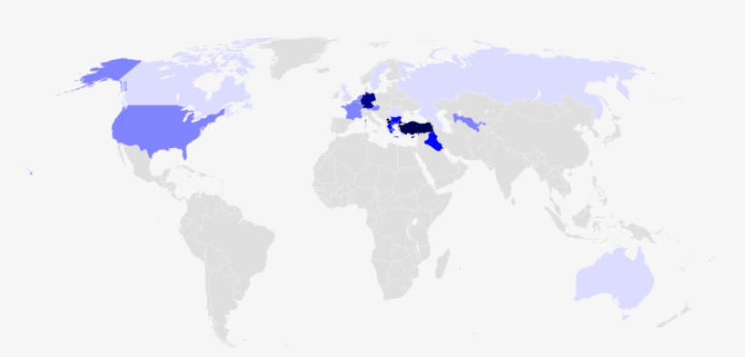 File - - Svg - World Map, transparent png #2930946