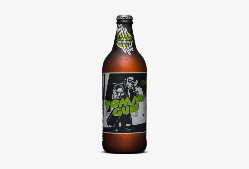 Las Mafiosas Tommy Gun 600ml - Cerveja Backer Las Mafiosas Tommy Gun Double Ipa 600ml, transparent png #2931428