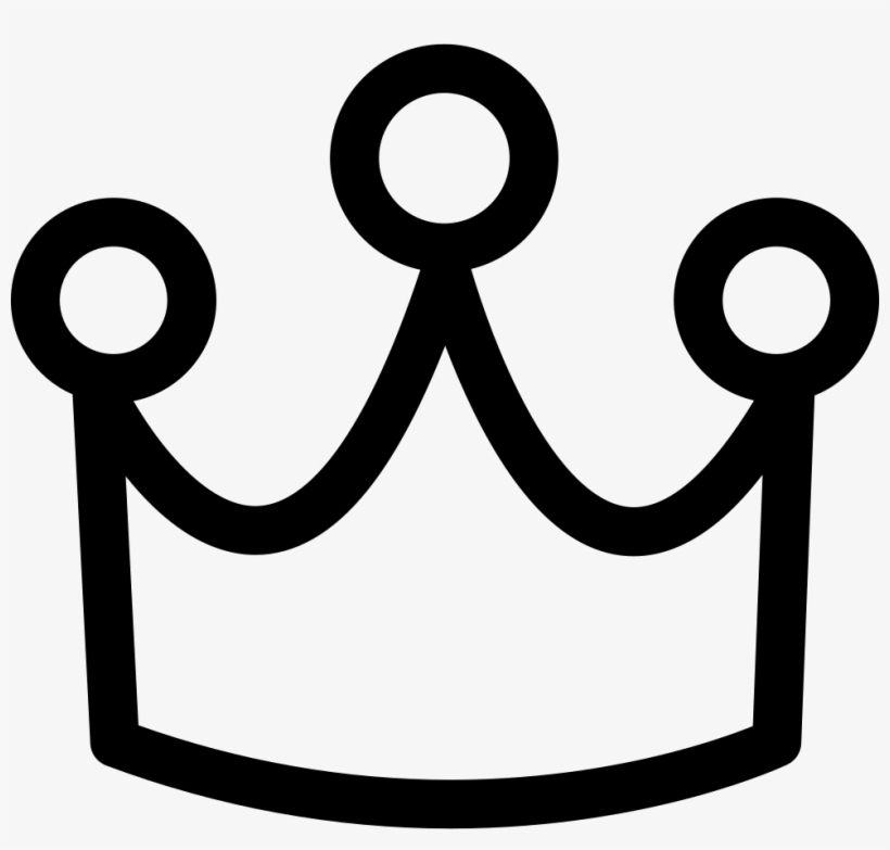 Font Crown Comments - Coroa Branca Em Png, transparent png #2931429