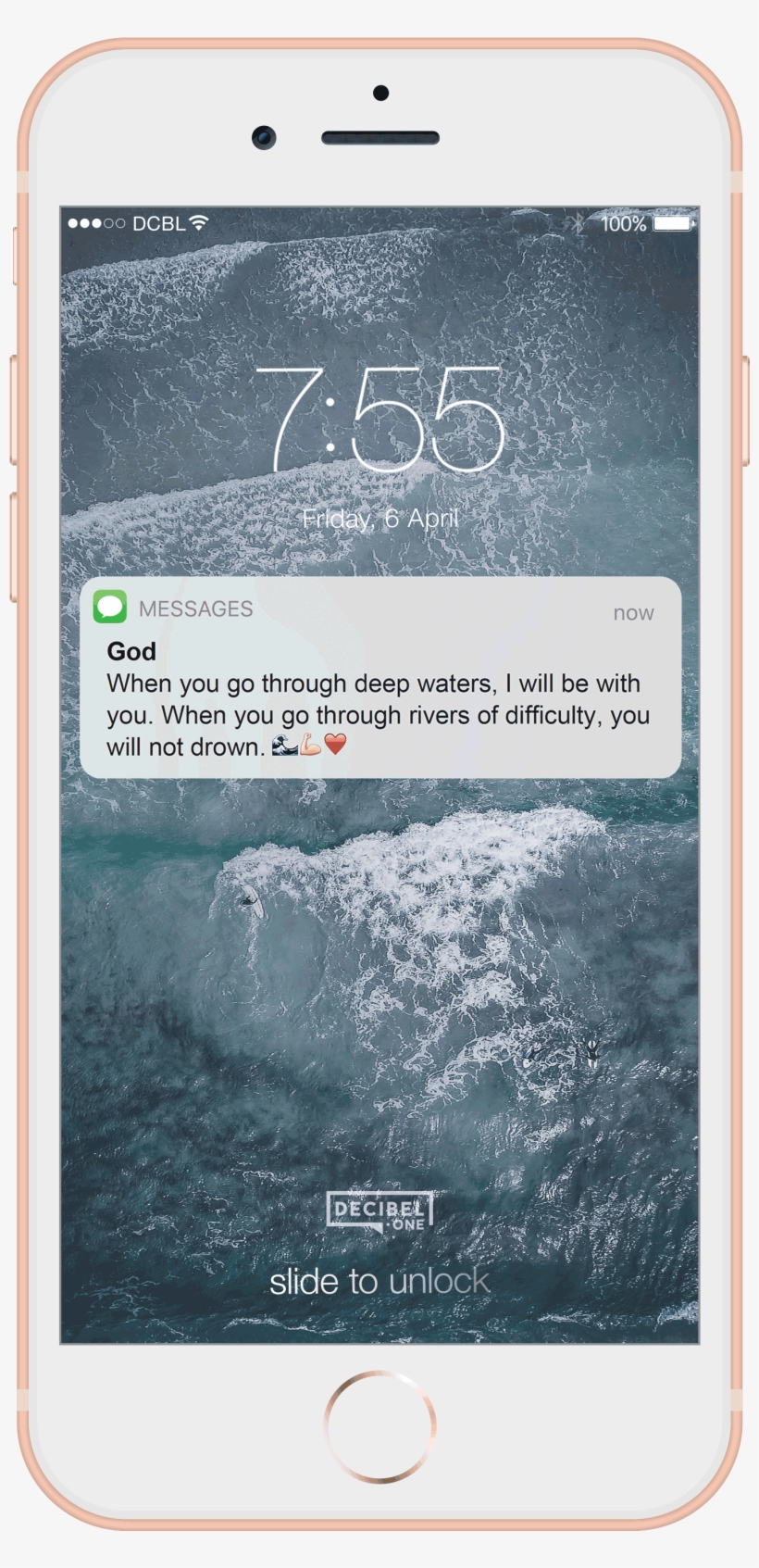 When You Go Through Deep Waters, I Will Be With You, transparent png #2931611