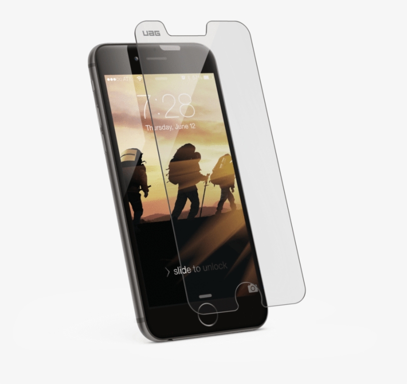 Glass Screen Shield Iphone 8/7/6s - Screen Shield, transparent png #2931787