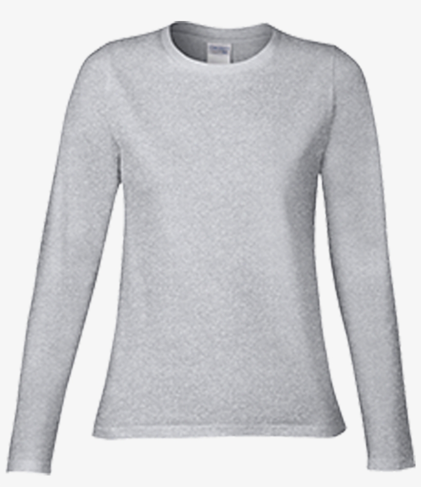 Sport Grey L - Long Sleeve Yellow Gildan, transparent png #2932171