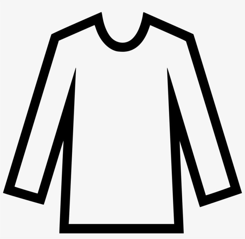 Long Sleeved Shirt - Long Sleeve Shirt Icon, transparent png #2932312
