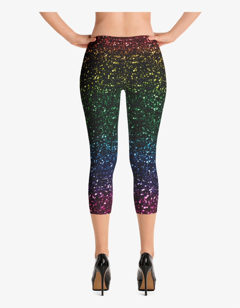 Glitter Texture Leggings - Imagineavalon Christmas Leggings, Christmas Clothing,, transparent png #2932580
