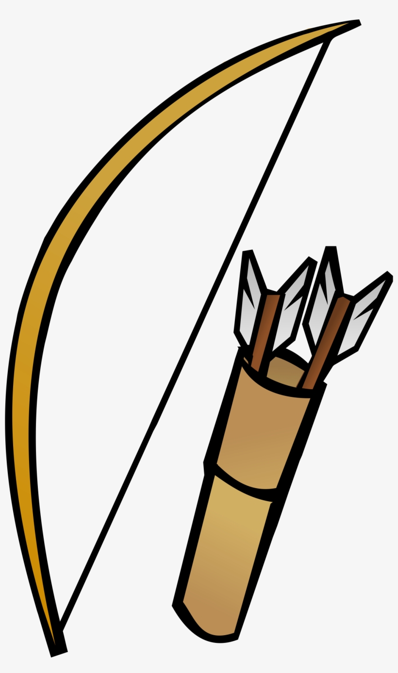 This Free Icons Png Design Of Bow And Quiver, transparent png #2932629
