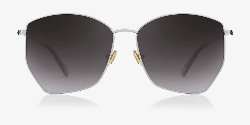 Geométrico Gafas De Sol Con Lentes Negros Y Marco De - Morpheus Glasses Transparent Png, transparent png #2933272