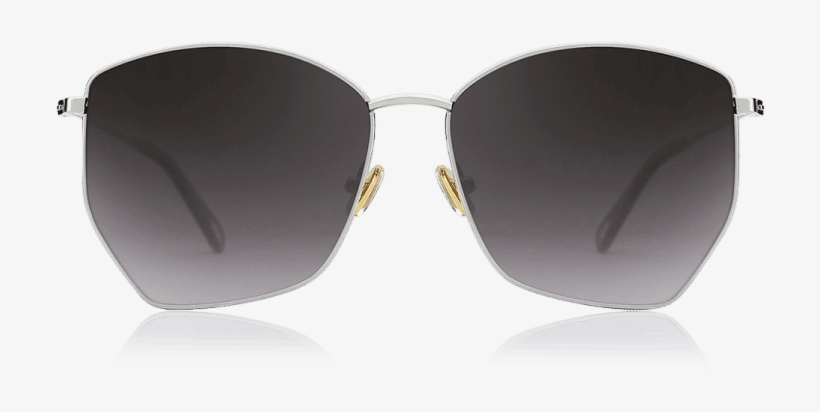 Geométrico Gafas De Sol Con Lentes Negros Y Marco De - Morpheus Glasses Transparent Png, transparent png #2933272