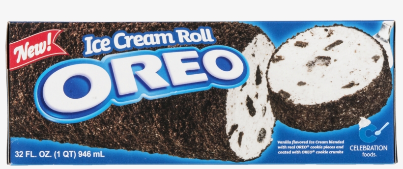 Oreo Ice Cream Roll - 32 Fl Oz, transparent png #2933360