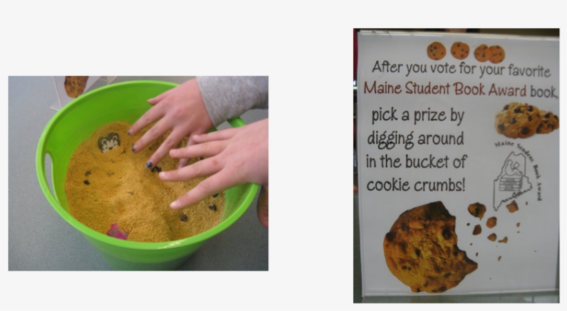 Bucket Of Cookie Crumbs We Submitted A Total Of 24 - Maine Student Book Award, transparent png #2933379