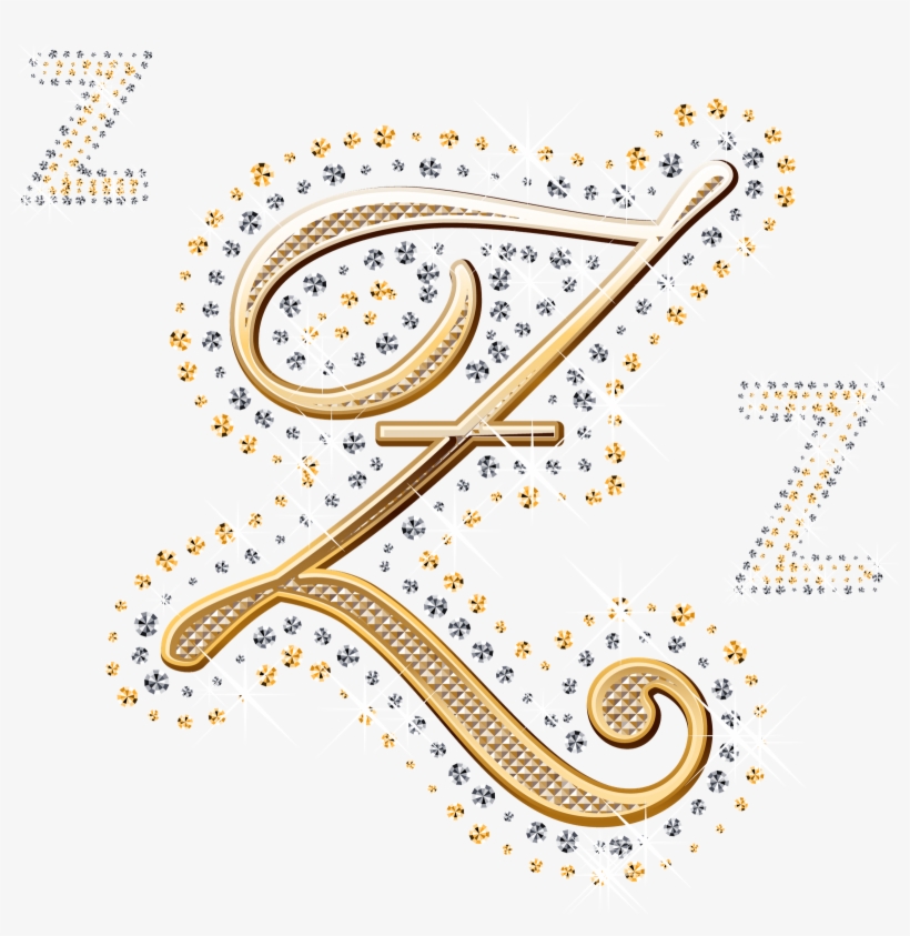Imagenes De Destellos Dorados - Letras Z En Dorado, transparent png #2933858