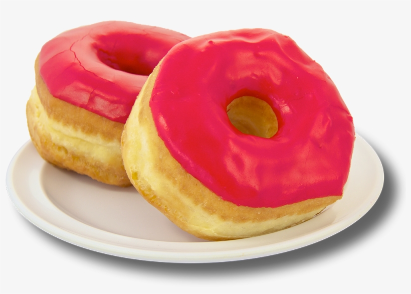 Iced / Coated Donuts - Shipley's Cherry Donut, transparent png #2933859