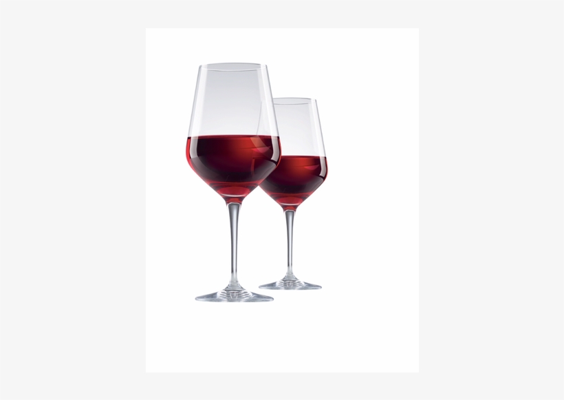 Red Wine Glasses - Champagne Stemware, transparent png #2933885