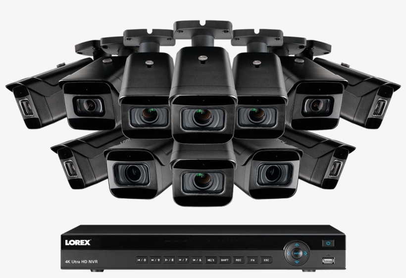 4k Real Time 30fps Recording 4k Ultra Hd Ip 16 Channel - Camera, transparent png #2934018