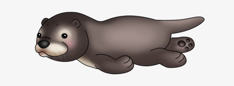 Baby Otter - Manatee, transparent png #2934099