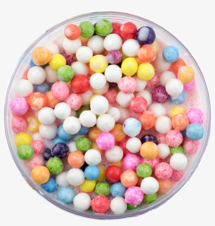Fruity Pebble Cereal Slime - Pebbles Cereal, transparent png #2934737