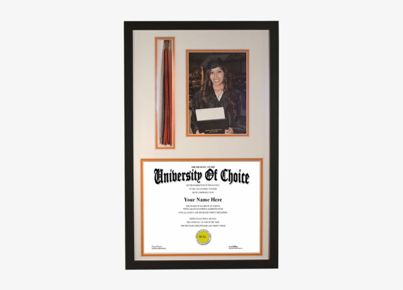 Tassel Diploma Frame - Diploma, transparent png #2934900