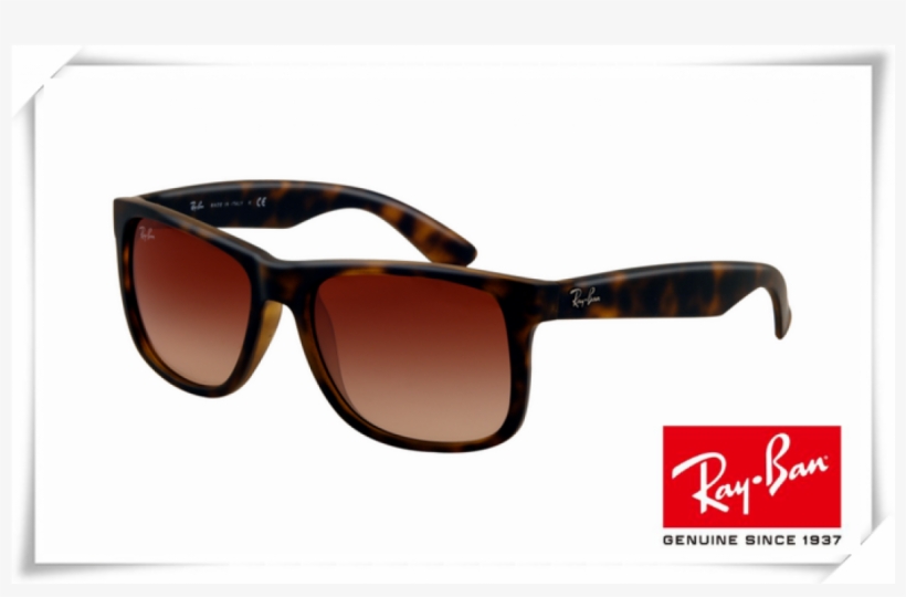 More Views - Ray-ban Rb4165 Justin 710/13 (size 55) Sunglasses, transparent png #2934979