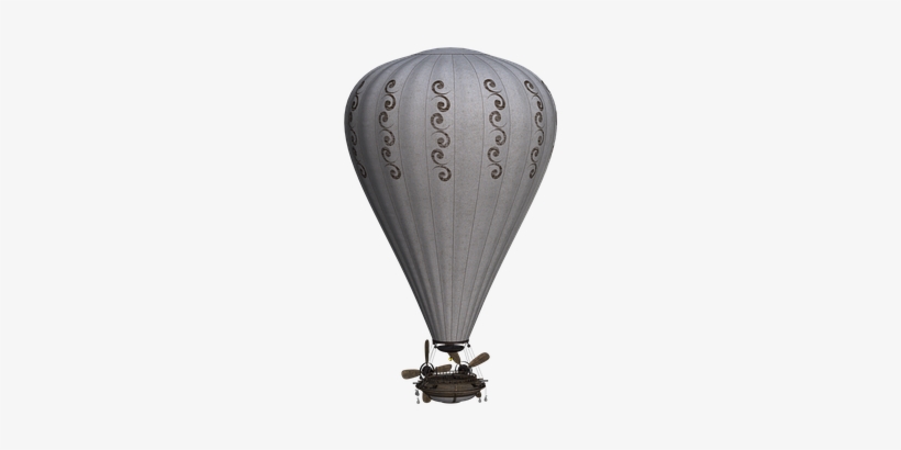 Hot Air Balloon Aircraft Balloon Airship F - Steampunk Hot Air Balloon Png, transparent png #2935143
