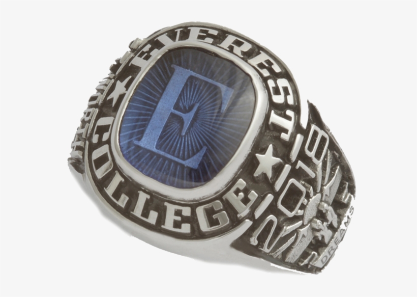 Everest College Class Ring W/ Optional Half-priced - Class Ring, transparent png #2935316
