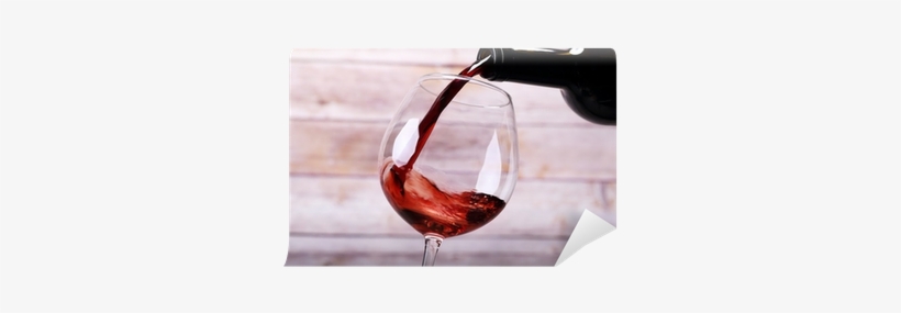 Pouring Wine Into Glass And Background Wall Mural • - Wine Beverage, transparent png #2935520