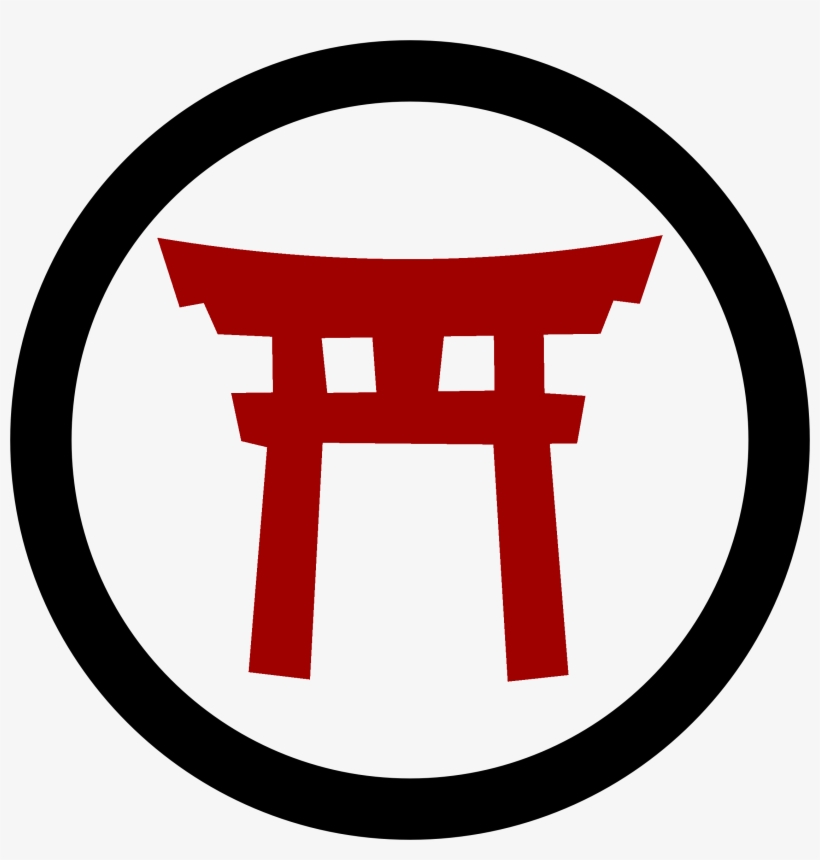Japanese Gate Symbol - Torii Symbol, transparent png #2935935