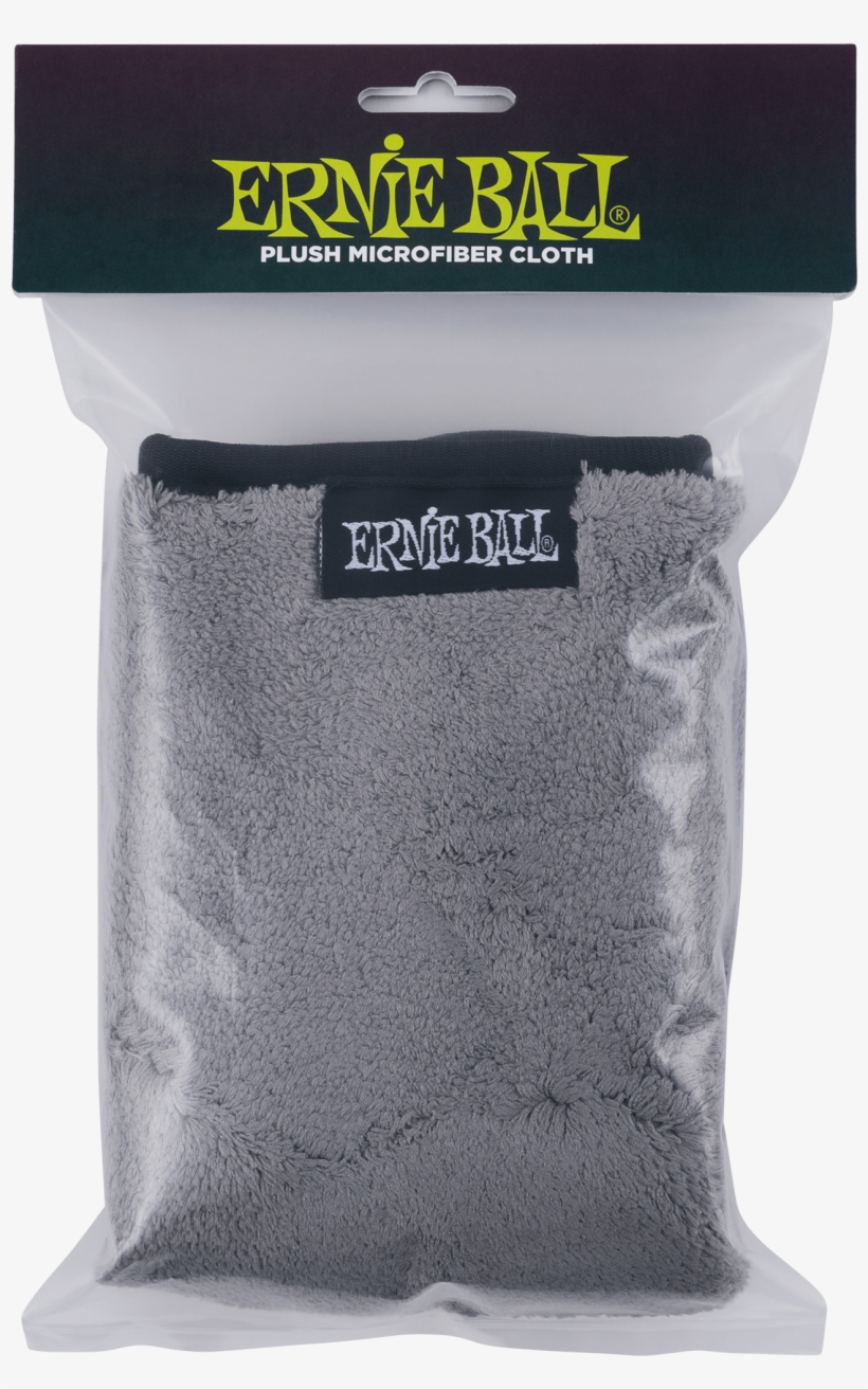 12" X 12" Ultra-plush Microfiber Polish Cloth - Ernie Ball, transparent png #2935965