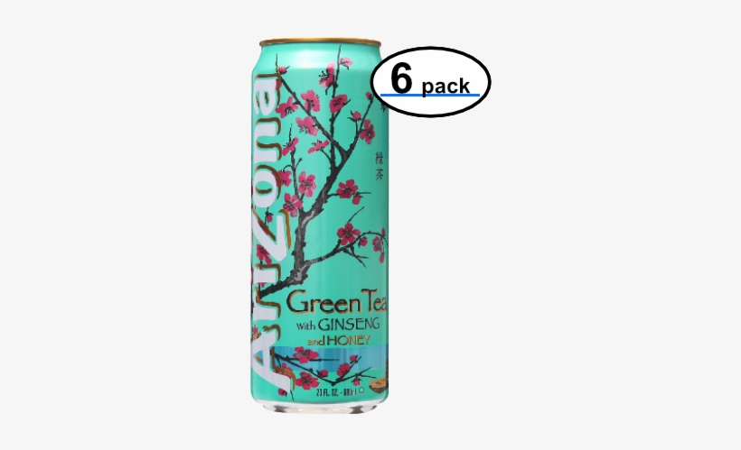 Arizona Green Tea With Ginseng & Honey, 6 Pack - Pippa Middleton Arizona Tea, transparent png #2936240