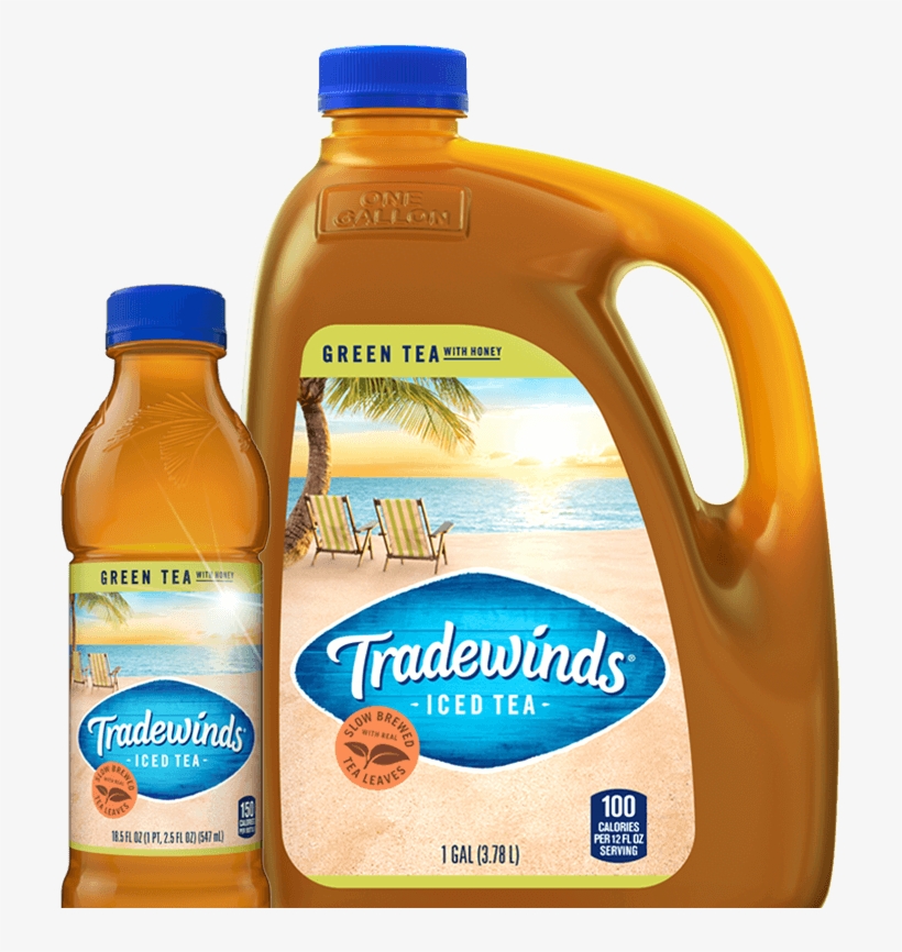 Tradewinds Sweet Iced Tea - 1 Gal Jug, transparent png #2936574