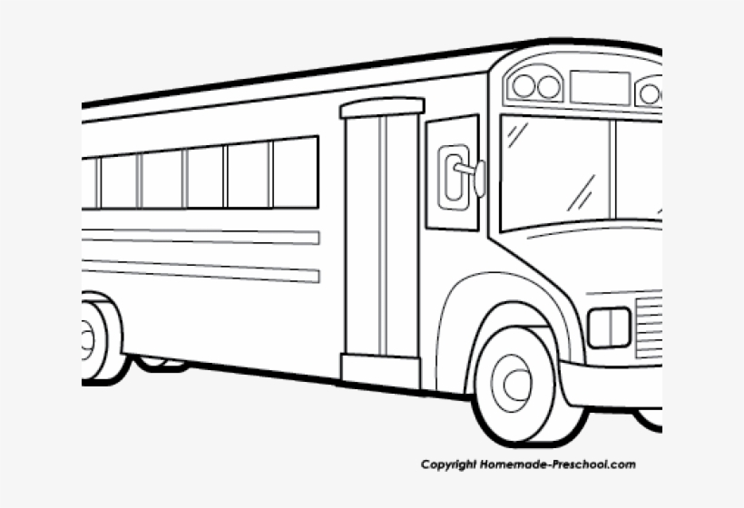 School Bus Clipart - School, transparent png #2936724