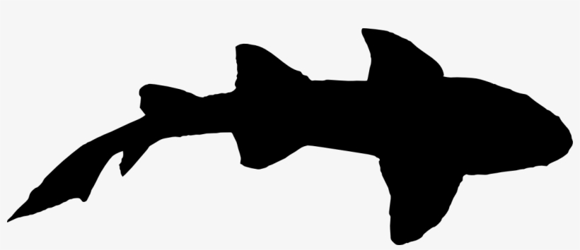 Swimming Silhouette Png Download - Shark Silhouette Png, transparent png #2936789