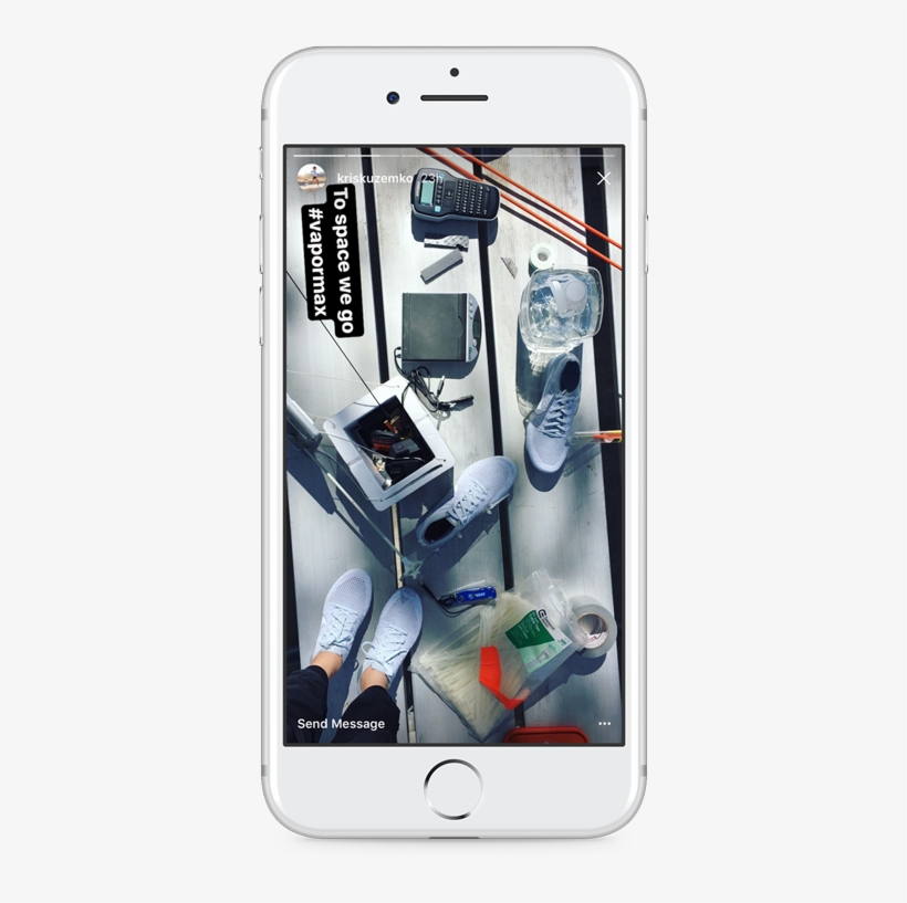 We Even Had A Fancy Little Case Made Up For Nike To - Instagram, transparent png #2936830
