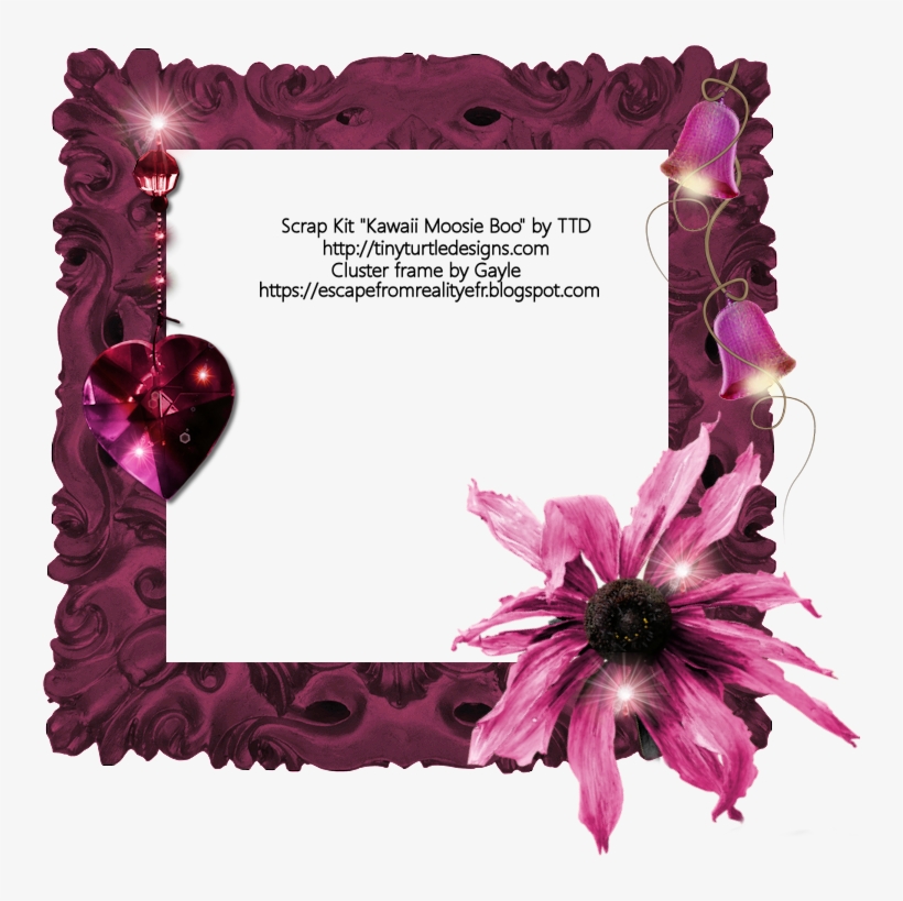 And Here Is A Sample Tag Using The Frame - Picture Frame, transparent png #2937236