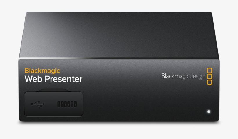 Blackmagic Design - Blackmagic Web Presenter - Web Broadcaster, transparent png #2937288