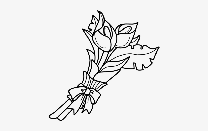 Drawing Ramo De Flores 27 - Ram De Flors Dibuix, transparent png #2937325