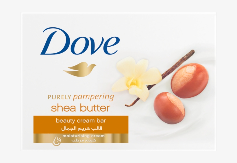 Dove Beauty Cream Bar Shea Butter 100g, transparent png #2937349