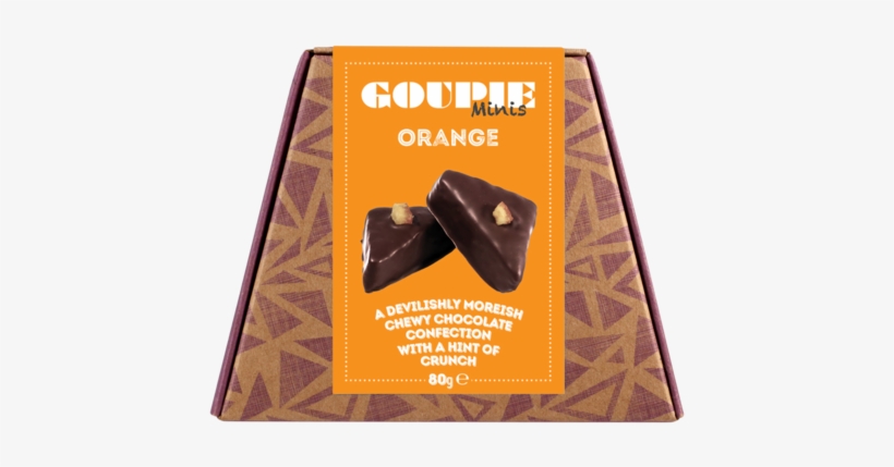 Goupie Orange Mini - Goupies Goupie Minis (develishly Moreish Chocolate, transparent png #2937451