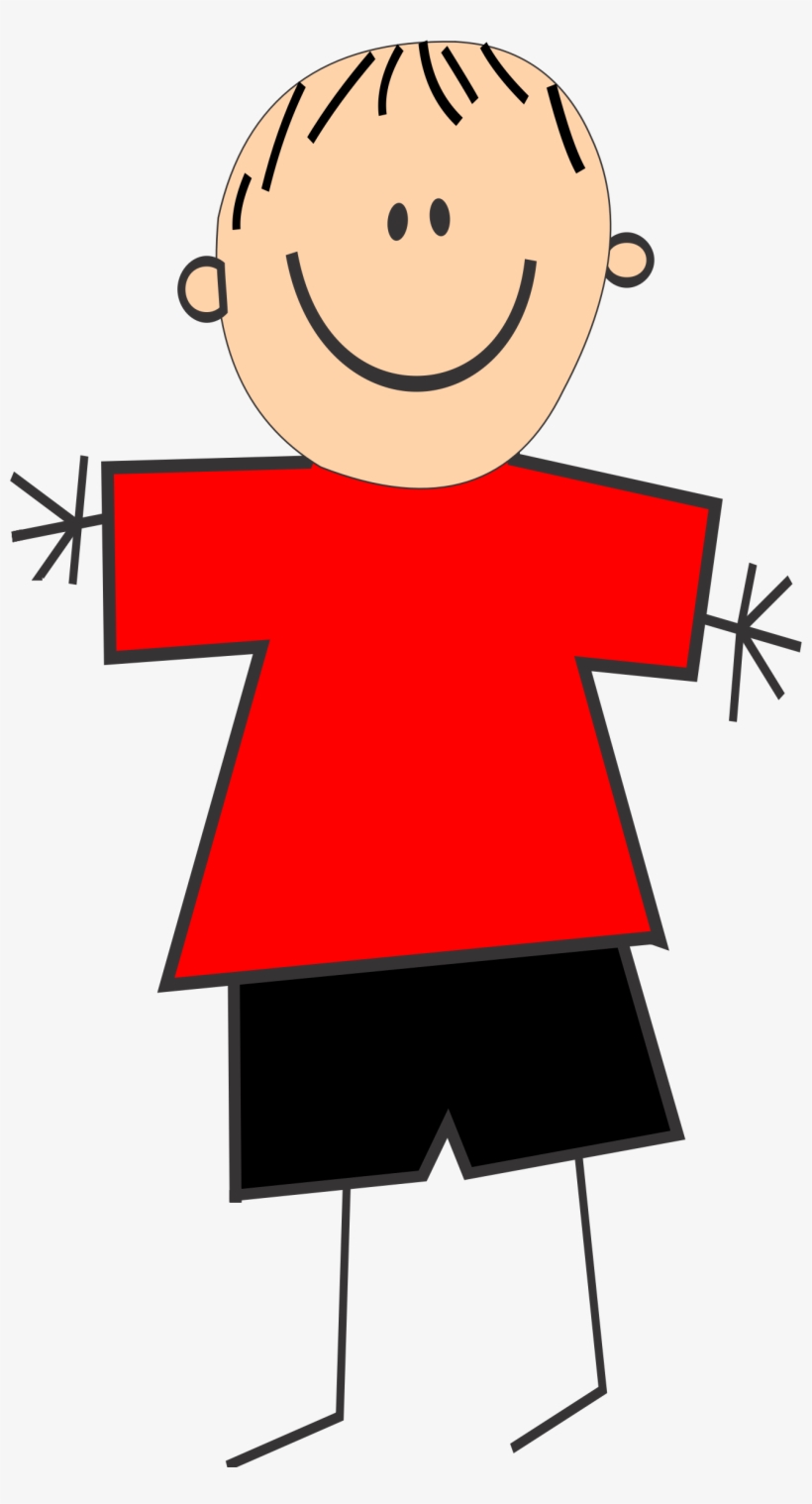 This Free Icons Png Design Of Boy With Red Shirt, transparent png #2937520
