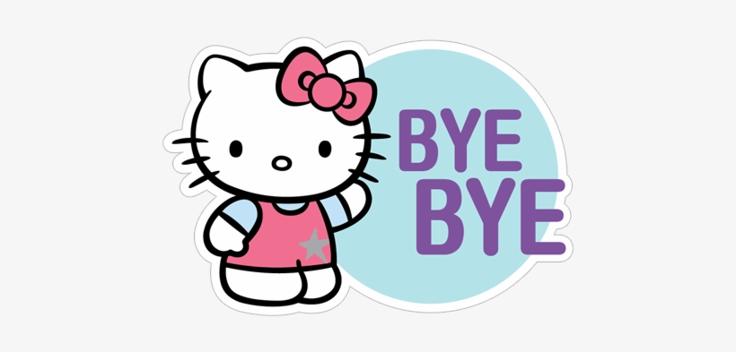 Bye Bye Kawaii Kitty - Bye Bye Hello Kitty, transparent png #2937586